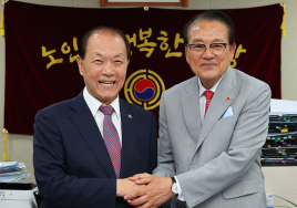 황우여 국힘 비대위원장, 노인회장에 “80∼90대도 비례대표로 모셔야”